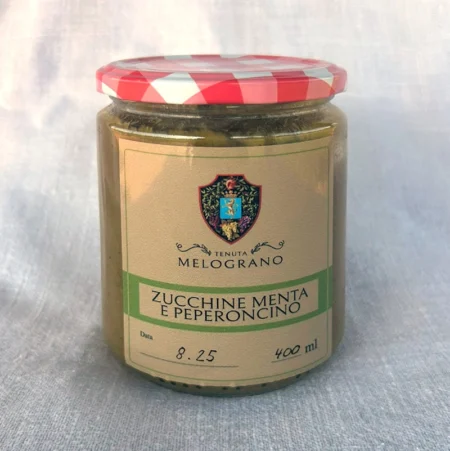 zucchine menta e peperoncino